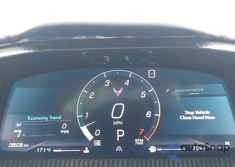 2020 Chevrolet Corvette Stingray Rwd 2Lt from USA, damaged, VIN 1G1Y73D42L5111694